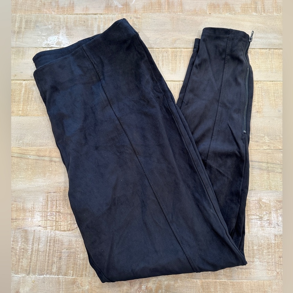 Nordstrom suede pull on women’s tight leggings pant bottoms